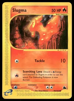 Pokemon Cards Slugma 98/144 Skyridge Common LP - Image 1