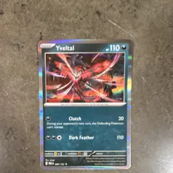 Pokemon Yveltal 088/132 XY—Steam Siege Holo Rare Darkness Basic 110HP - Image 1