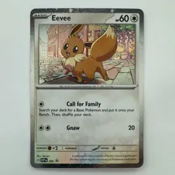 Pokemon TCG Eevee #200 ~ Cosmos Holo Black Star Promo Destined Rivals - Image 1