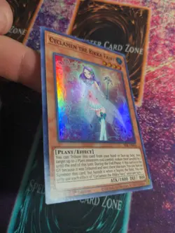 Yu-Gi-Oh! Cyclamen the Rikka Fairy SESL-EN016 1st Edition Super Rare NM - Image 2