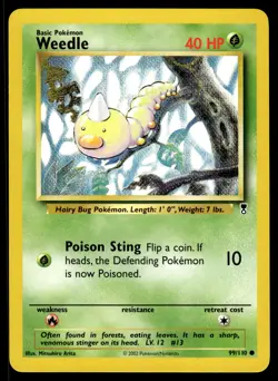 Weedle #099/110 Legendary Collection Pokemon Near Mint or Better - Image 1