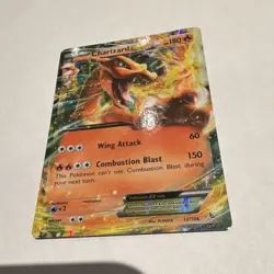 Charizard EX 12/106 Flashfire Holo 180 HP Ultra Rare Pokemon TCG English - Image 3