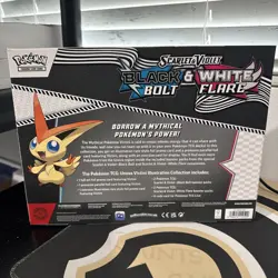 Black Bolt & White Flare Victini Illustration Collection Box Pokemon - Image 2