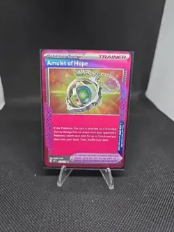 Pokemon TCG Amulet of Hope 162/191 Surging Sparks Ace Spec - Image 1