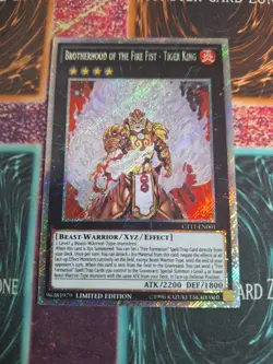 Yu-Gi-Oh! Brotherhood of the Fire Fist - Tiger King CT11-EN001 Limited NM - Image 1