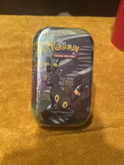 Pokemon Prismatic Evolution Sealed Umbreon Mini Tin - Image 1