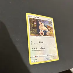 SNORLAX 141/192 SWSH Rebel Clash Cosmos Holo Rare Pokemon W/ Swirl ⋆˚꩜｡⋆ 🔥 - Image 3