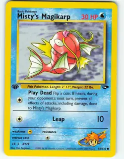 Misty's Magikarp - 1st Edition - 88/132 Gym Challenge - Pokemon TCG - 2000 - Image 1