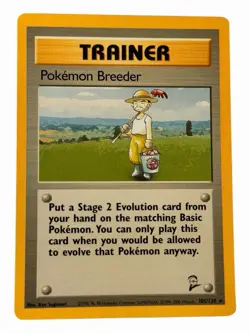 Pokemon Breeder - 105/130 Base Set 2 2000 - WOTC - Pokemon TCG - Image 1