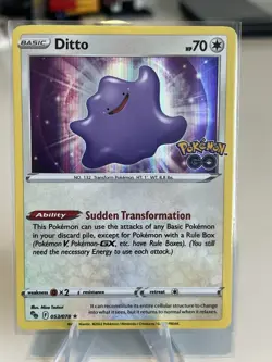 Ditto 053/078 Pokemon GO Holo - Image 1