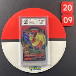 Pokemon TCG S-Chinese Sword & Shield CS4aC 020/132 RR Flareon V Grade10 - Image 1