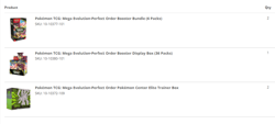 Perfect Order Pokemon Center Bundle: 1x Booster Box, 2x Bundle, 2x ETB --PRESALE - Image 2
