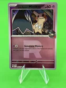 Pokemon Team Rocket's Mimikyu Ascended Heroes Reverse Holo Uncommon 097/217 NM!! - Image 1