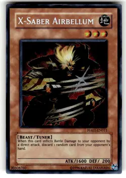 X-Saber Airbellum HA01-EN011 Hidden Arsenal Unlimited Secret Rare NM - Image 1