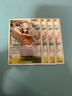 One Piece Adventure on Kami’s Island OP-15 Nico Robin R OP15-109 OP15 PLAYSET - Image 1