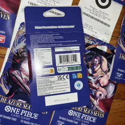 One Piece OP14 Sleeved Booster Pack The Azure Seas Seven English Sea’s OP-14 - Image 4