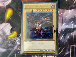 Yu-Gi-Oh! Red Eyes B. Dragon - Signed by Wayne Grayson Voice Actor Joey Wheeler - Image 1
