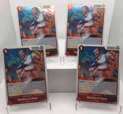 Monkey D. Garp Playset - OP13-016 x4 - Carrying On His Will - One Piece TCG - Image 1
