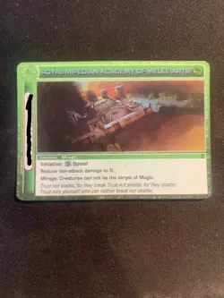 Royal Mipedian Academy of Melee Arts - Rare - Chaotic Card -Rise of the Oligarch - Image 1