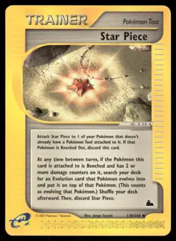 Pokemon Cards Star Piece 139/144 Skyridge Uncommon NM - Image 1