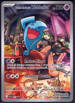 Team Rocket's Wobbuffet Promo SV: Scarlet & Violet Promo Cards 203 NM - Image 1