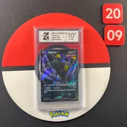 Umbreon V RR CS4aC-084/132 Pokemon Card Chinese Grade10 - Image 1
