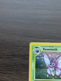 Pokemon TCG Venomoth Holo Unlimited Rare Card 13/64 Jungle Base Set - Image 2