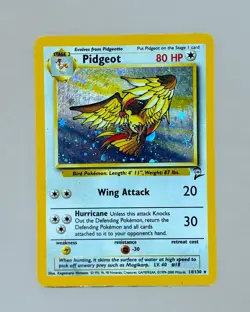 Pokemon TCG Pidgeot Jungle Holo Card 8/64 Unlimited Rare - Image 1