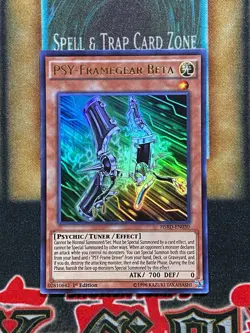 Yugioh PSY-Framegear Beta HSRD-EN030 Ultra Rare 1st Ed LP - Image 1