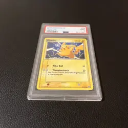 Graded PSA 9 MINT Pikachu 2005 Pokemon Card 60/106 EX Emerald - Image 5