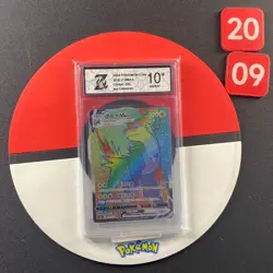 Pokemon TCG S-Chinese Card Sword & Shield CS4bC-160 Boltund VMAX HR Grade10 - Image 1