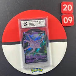 Espeon V RR CS4aC-058/132 Pokemon Card Chinese Grade10 - Image 1