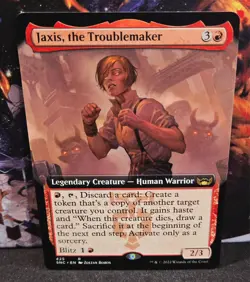 magic the gathering - Jaxis, the Troublemaker - Legendary Creature - Human Rare - Image 1