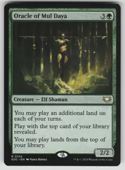 Oracle of Mul Daya Normal R Commander: Edge of Eternities 102 NM - Image 1