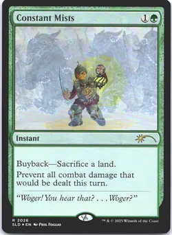 Constant Mists (Rainbow Foil) 2026 Secret Lair Drop Series NM FOIL MTG - Image 1