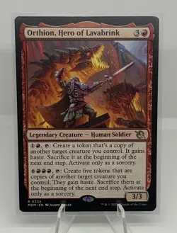 Orthion, Hero of Lavabrink R March of the Machine 334 NM - Image 1
