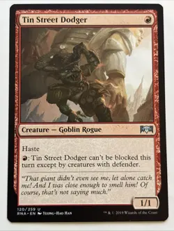 MTG Ravnica Allegiance Tin Street Dodger 120/259 NM - Image 1