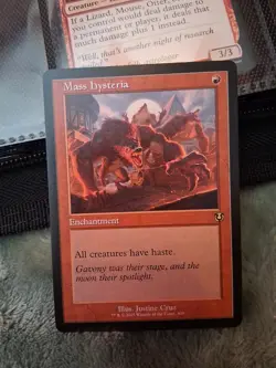 Mass Hysteria 400 Rare Retro Frame Innistrad Remastered INR MTG - Image 1