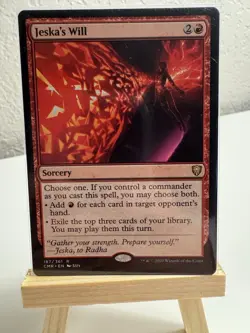 Magic The Gathering: Jeska's Will Regular (NM) - Image 1