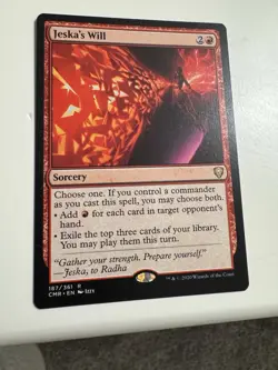 Magic The Gathering: Jeska's Will Regular (NM) - Image 2