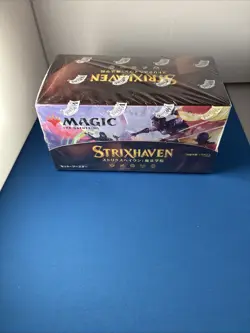 MTG 2021 Strixhaven School of Mages Japanese Set Booster Box 30 Packs Sealed 630509975709 - Image 1