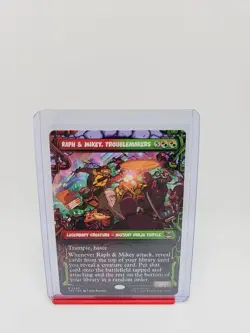 MTG Teenage Mutant Ninja Turtles - Raph & Mikey, Troublemakers #250 - Showcase - Image 1