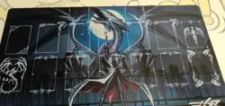 Yu-Gi-Oh Duel Playmat Blue-Eyes White Dragon TCG CCG Mat 600x350mm - Image 2