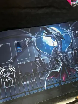 Yu-Gi-Oh Duel Playmat Blue-Eyes White Dragon TCG CCG Mat 600x350mm - Image 3