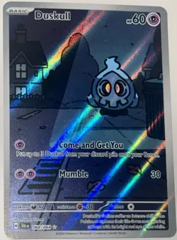 Duskull 068/064 Illustration Rare NM Shrouded Fable Pokemon - Image 1