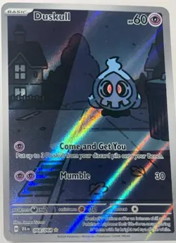 Duskull 068/064 Illustration Rare NM Shrouded Fable Pokemon - Image 3