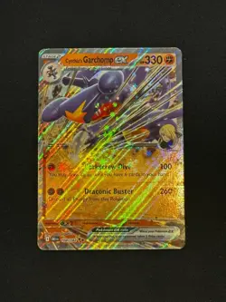Pokemon Cynthia's Garchomp ex 104/182 Sv10: Destined Rivals Holo - Image 1