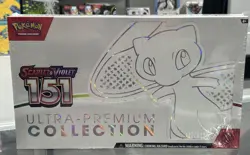 Pokemon TCG Scarlet & Violet 151 Ultra Premium Collection Box 16 Packs UPC Mew 820650855412 - Image 1
