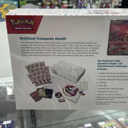 Pokemon TCG Scarlet & Violet 151 Ultra Premium Collection Box 16 Packs UPC Mew 820650855412 - Image 5