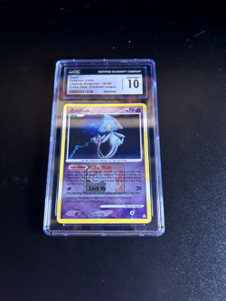 Pokemon Azelf 19/146 English Reverse Holo Promo Crosshatch Pokemon League - Image 1